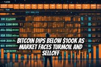 Bitcoin Dips Below $100K as Market Faces Turmoil and Selloff
