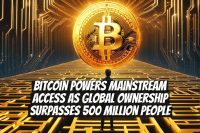 Bitcoin Powers Mainstream Access as Global Ownership Surpasses 500 Million People
