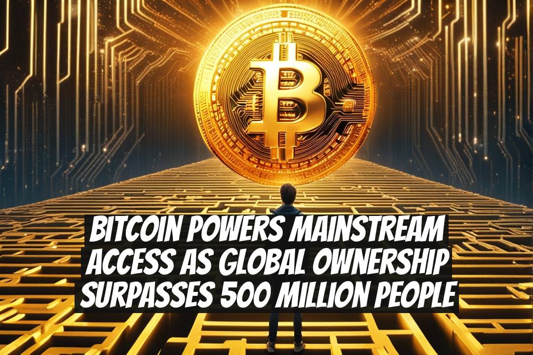 Bitcoin Powers Mainstream Access as Global Ownership Surpasses 500 Million People