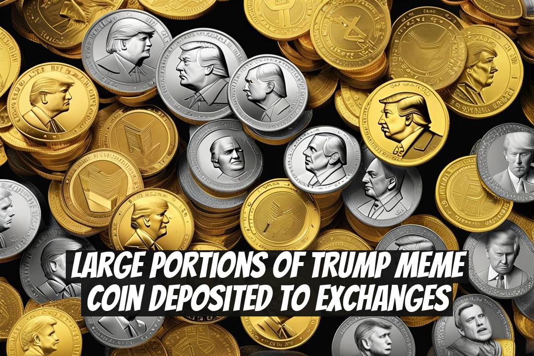 Large Portions of TRUMP Meme Coin Deposited to Exchanges
