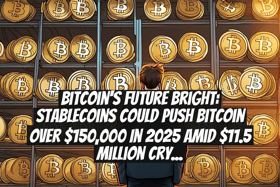 Bitcoin's Future Bright: Stablecoins Could Push Bitcoin Over $150,000 in 2025 Amid $11.5 Million Crypto Heists