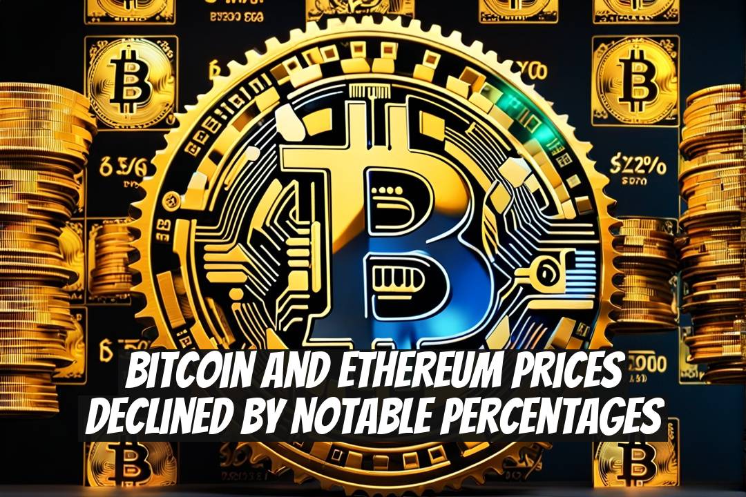 Bitcoin and Ethereum Prices Declined by Notable Percentages
