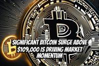 Significant Bitcoin Surge Above $109,000 is Driving Market Momentum