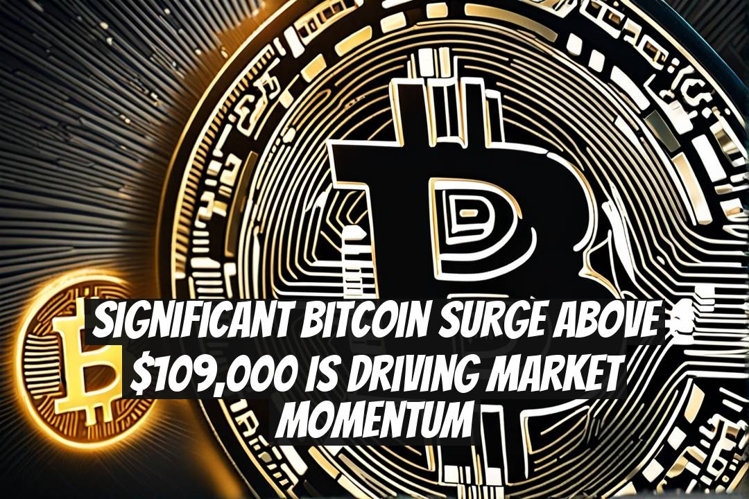 Significant Bitcoin Surge Above $109,000 is Driving Market Momentum