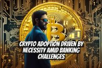 Crypto Adoption Driven by Necessity Amid Banking Challenges