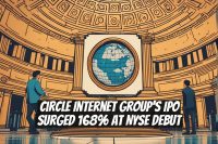 Circle Internet Group's IPO Surged 168% at NYSE Debut