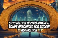 $210 Million in Zero-Interest Bonds Announced for Bitcoin Acquisition