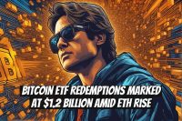 Bitcoin ETF Redemptions Marked at $1.2 Billion Amid ETH Rise