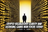 Crypto Regulatory Clarity and Licensing Gains New Focus Today