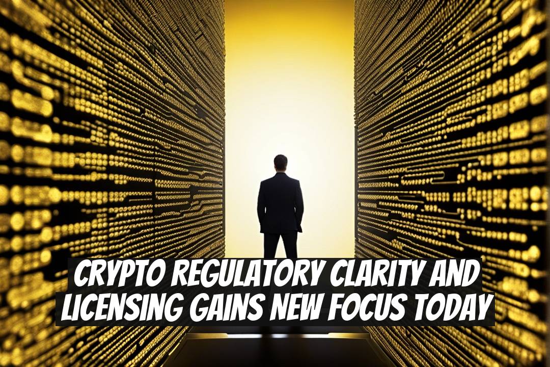 Crypto Regulatory Clarity and Licensing Gains New Focus Today