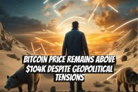 Bitcoin Price Remains Above $104K Despite Geopolitical Tensions
