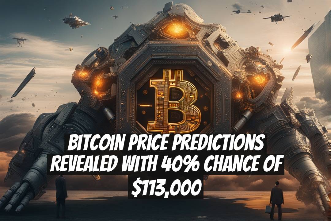 Bitcoin Price Predictions Revealed With 40% Chance of $113,000