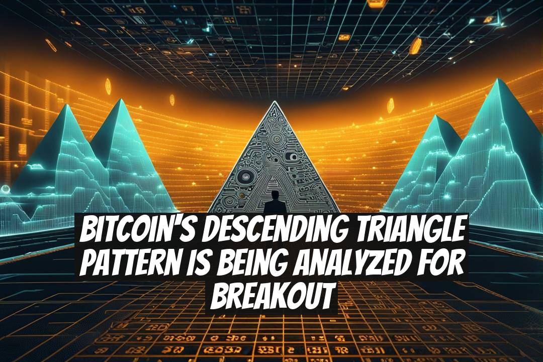 Bitcoin's Descending Triangle Pattern Is Being Analyzed for Breakout