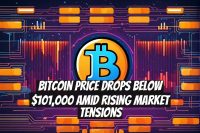 Bitcoin Price Drops Below $101,000 Amid Rising Market Tensions