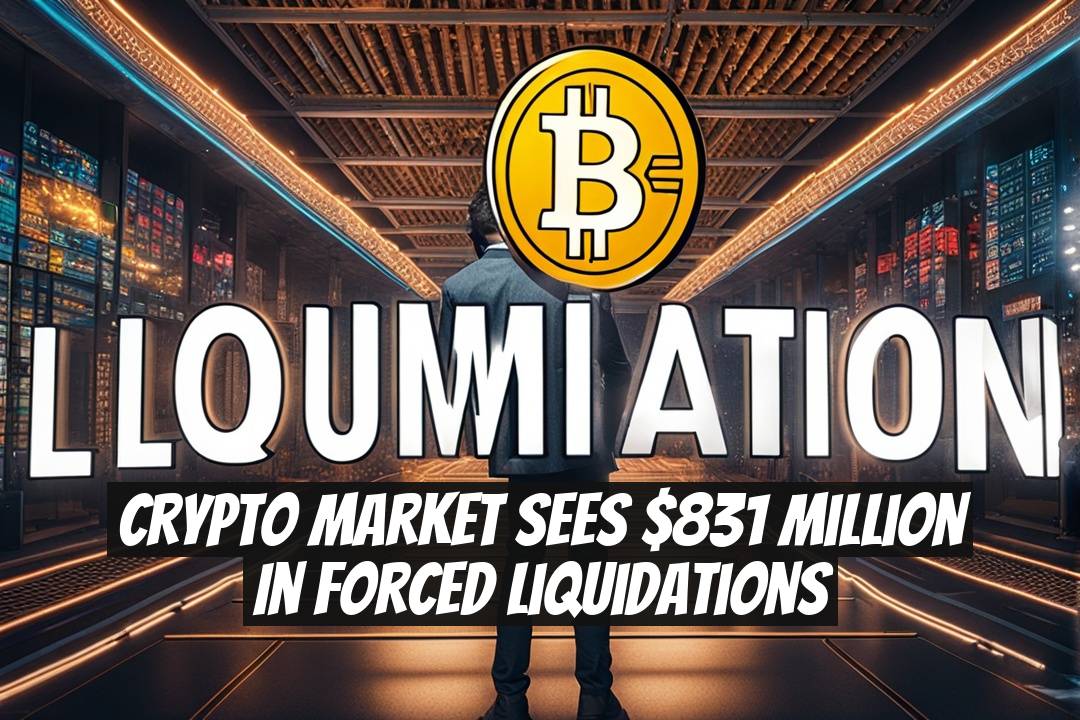 Crypto Market Sees $831 Million in Forced Liquidations