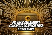 Fed Chair Replacement Considered as Bitcoin Price Steady Holds