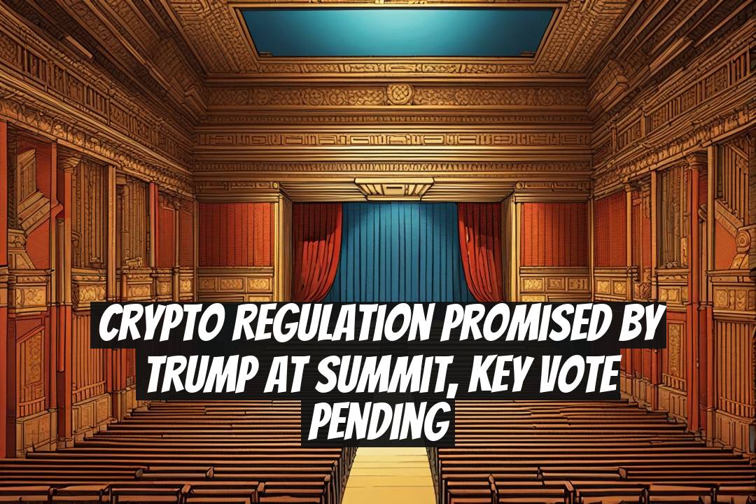 Crypto Regulation Promised by Trump at Summit, Key Vote Pending