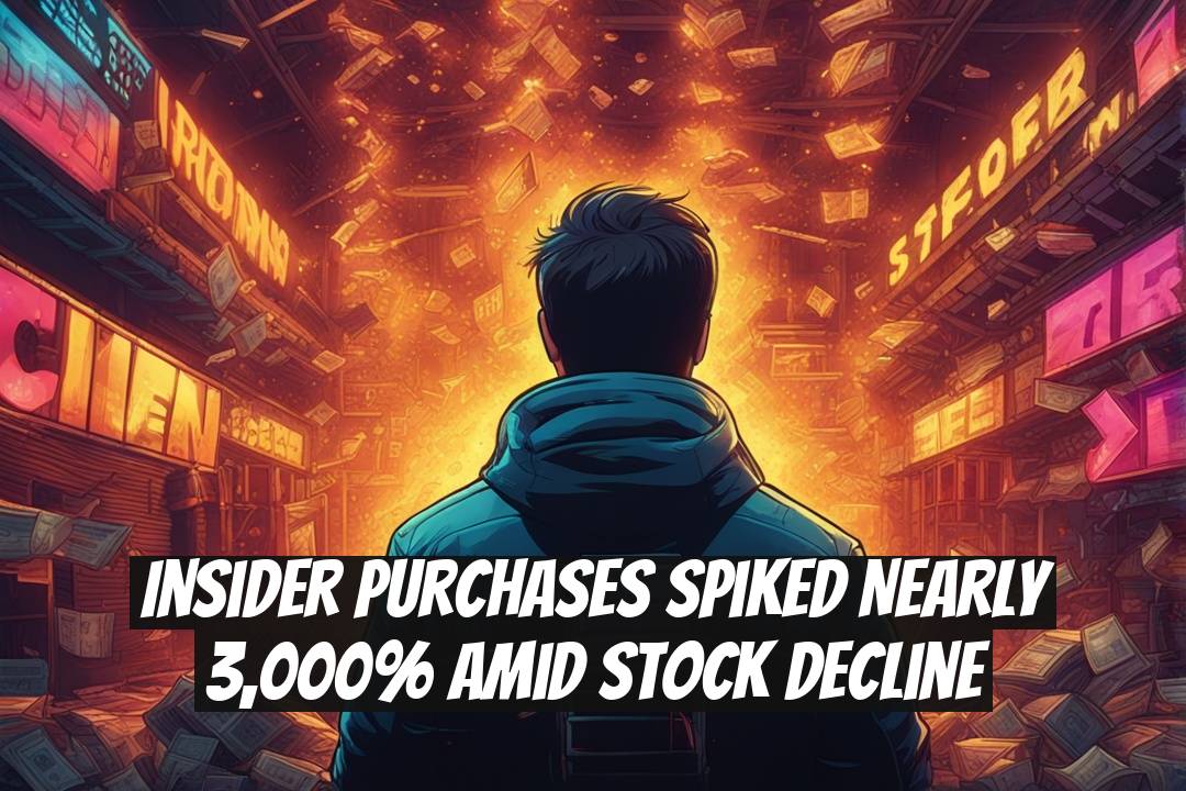 Insider Purchases Spiked Nearly 3,000% Amid Stock Decline