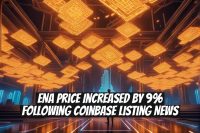 ENA Price Increased by 9% Following Coinbase Listing News