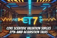 Core Scientific Valuation Surges 27% Amid Acquisition Talks