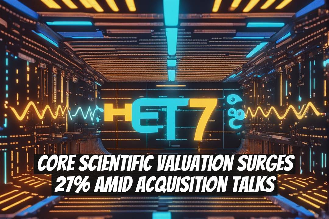 Core Scientific Valuation Surges 27% Amid Acquisition Talks