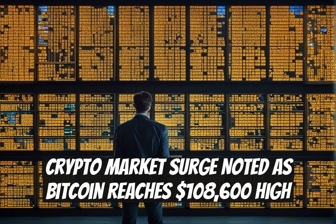 Crypto Market Surge Noted as Bitcoin Reaches $108,600 High
