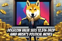 Dogecoin Value Sees 12.5% Drop Amid Musk's Political Moves