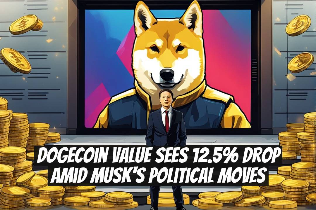 Dogecoin Value Sees 12.5% Drop Amid Musk's Political Moves