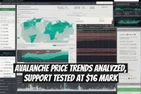 Avalanche Price Trends Analyzed, Support Tested at $16 Mark