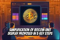 Simplification of Bitcoin Unit Display Proposed in 5 Key Steps