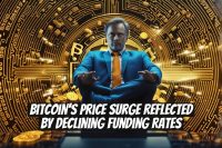 Bitcoin's Price Surge Reflected by Declining Funding Rates