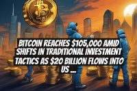 Bitcoin Reaches $105,000 Amid Shifts in Traditional Investment Tactics as $20 Billion Flows into US Spot ETFs