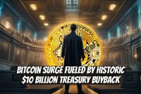 Bitcoin Surge Fueled by Historic $10 Billion Treasury Buyback