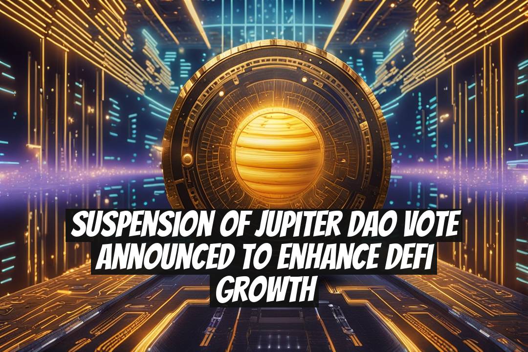 Suspension of Jupiter DAO Vote Announced to Enhance DeFi Growth