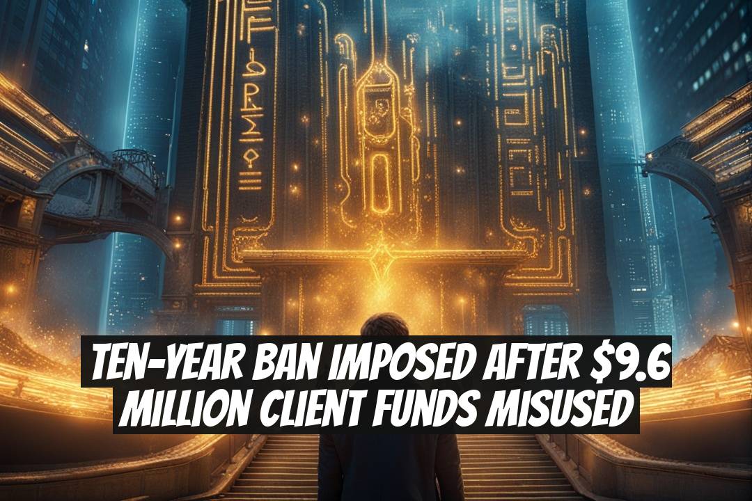 Ten-Year Ban Imposed After $9.6 Million Client Funds Misused