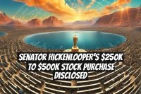 Senator Hickenlooper's $250K to $500K Stock Purchase Disclosed