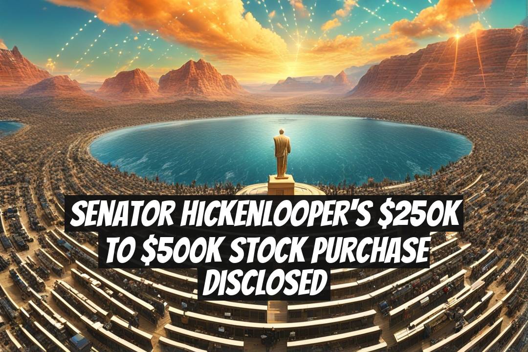 Senator Hickenlooper's $250K to $500K Stock Purchase Disclosed
