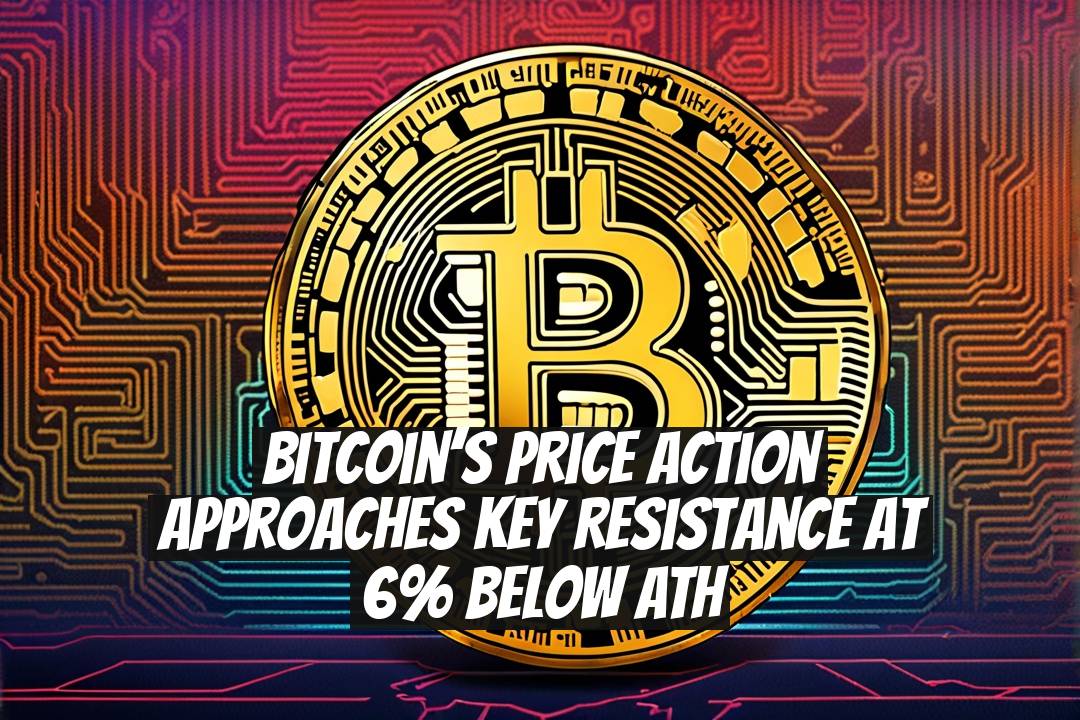 Bitcoin’s Price Action Approaches Key Resistance at 6% Below ATH