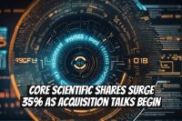 Core Scientific Shares Surge 35% as Acquisition Talks Begin