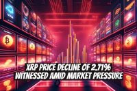 XRP Price Decline of 2.71% Witnessed Amid Market Pressure