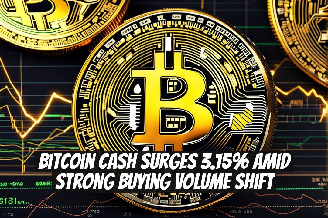 Bitcoin Cash Surges 3.15% Amid Strong Buying Volume Shift