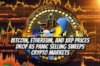 Bitcoin, Ethereum, and XRP Prices Drop as Panic Selling Sweeps Crypto Markets