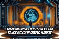 Tron Surpasses Dogecoin as TRX Ranks Eighth in Crypto Market