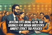 Bitcoin ETFs Bring 60% Tax Savings for Indian Investors Amidst Strict Tax Policies