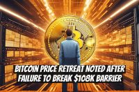 Bitcoin Price Retreat Noted After Failure to Break $108K Barrier