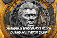Strength in Toncoin Price Action Is Being Noted Above $2.80