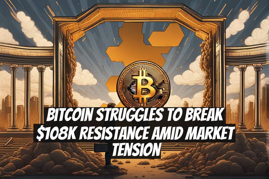 Bitcoin Struggles to Break $108K Resistance Amid Market Tension
