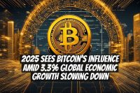 2025 Sees Bitcoin's Influence Amid 3.3% Global Economic Growth Slowing Down