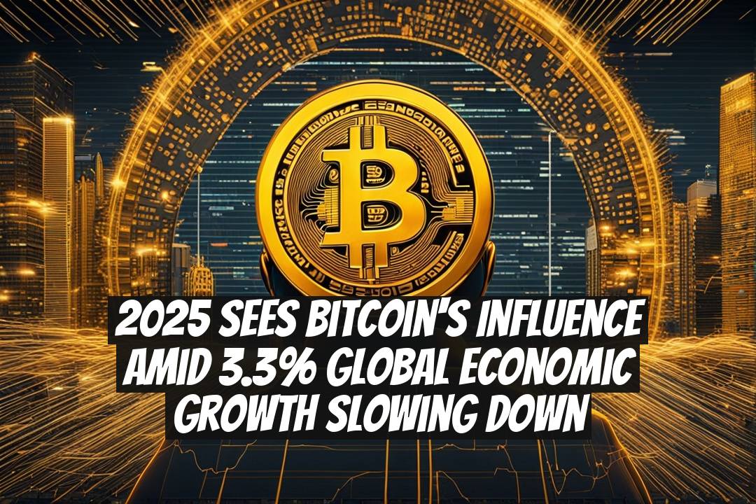 2025 Sees Bitcoin's Influence Amid 3.3% Global Economic Growth Slowing Down