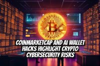 CoinMarketCap and AI Wallet Hacks Highlight Crypto Cybersecurity Risks